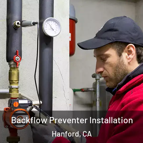  Backflow Preventer Installation Hanford, CA