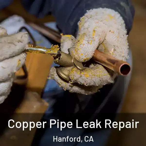  Copper Pipe Leak Repair Hanford, CA