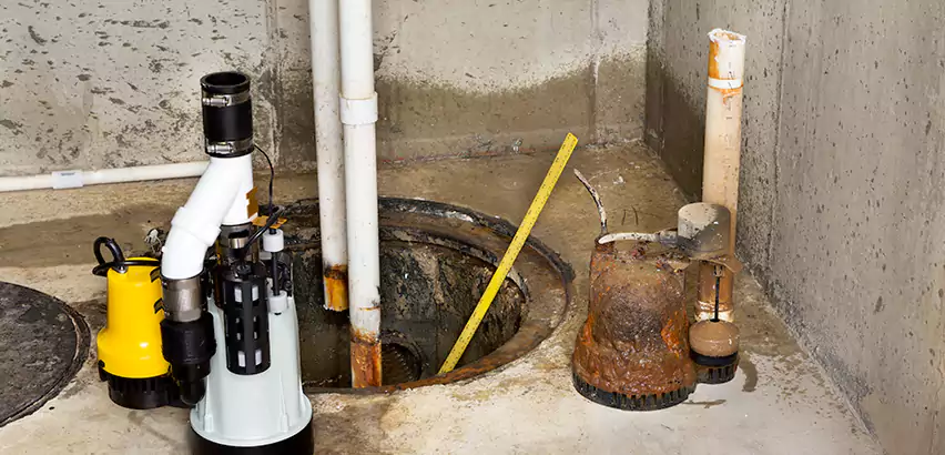 Installing Sump Pump in Finished Basement in Hanford, CA